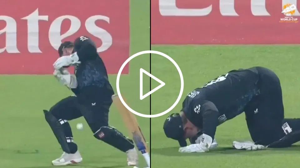 Watch- Tim Seifert Suffers Painful Injury As Lockie Ferguson Fires 150 Kmph Bullet